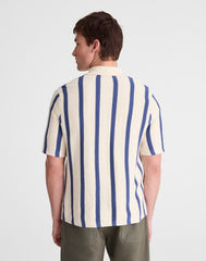 Button-Up Sweater Polo in Everyday Cotton SAND