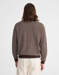Crewneck Sweater in Everyday Cotton DARK MOCHA