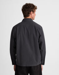 Overshirt in Uniform Twill PEPPER