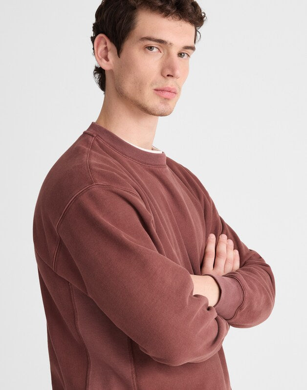 The McCarren Field Crewneck Sweatshirt BURNT SOIL