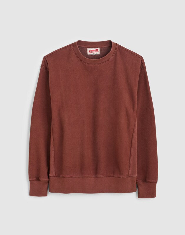 The McCarren Field Crewneck Sweatshirt BURNT SOIL