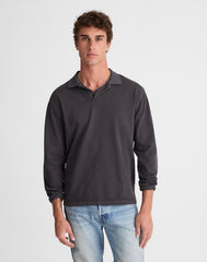 Compact-Knit Polo COAL