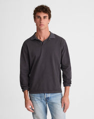 Compact-Knit Polo COAL