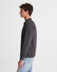 Compact-Knit Polo COAL