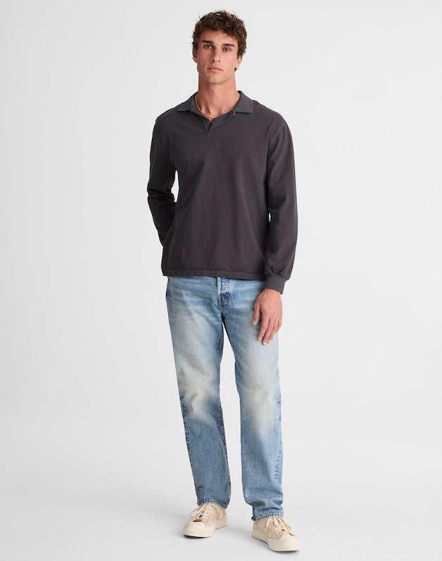 Compact-Knit Polo COAL