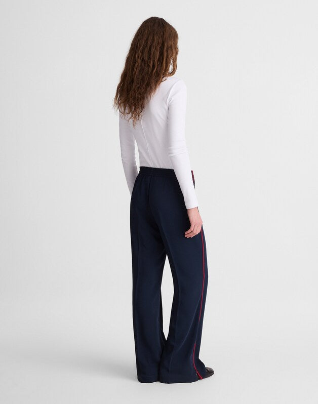 Pull-On Bootcut Track Pant CLASSIC NAVY
