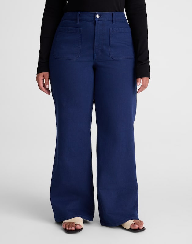 The Plus Emmy Wide-Leg Pant CLASSIC INDIGO