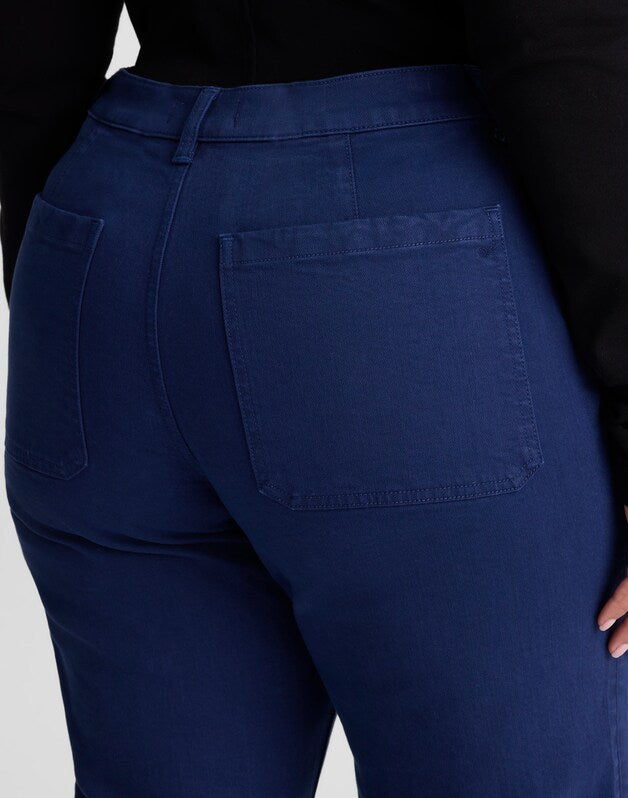The Plus Emmy Wide-Leg Pant CLASSIC INDIGO