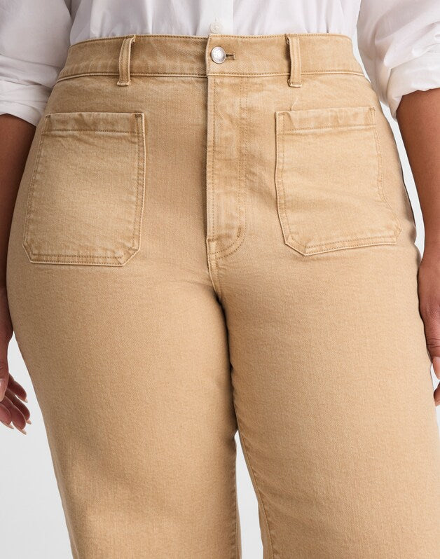 The Plus Emmy Wide-Leg Pant FAWN