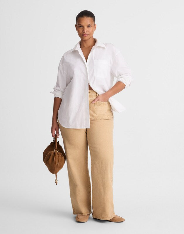The Plus Emmy Wide-Leg Pant FAWN
