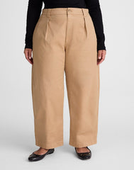The Plus Barrel-Leg Chino Pant FAWN