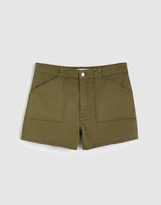 The Perfect Vintage Utility Short CHATEAU OLIVE