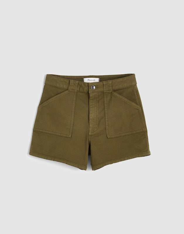 The Curvy Perfect Vintage Utility Short CHATEAU OLIVE