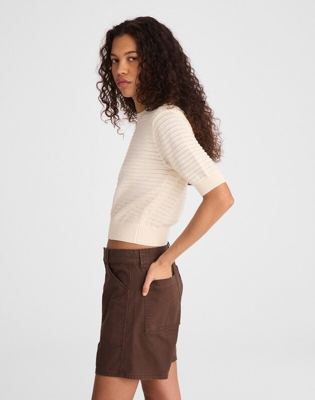 The Essex Utility Short DARK BROWN