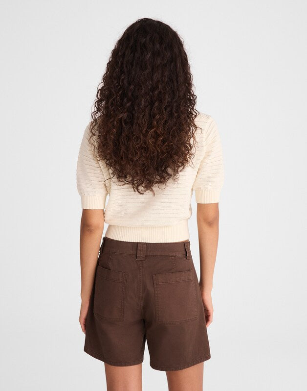 The Essex Utility Short DARK BROWN
