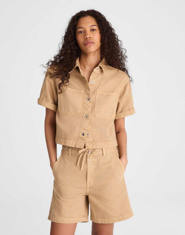 The Drawstring Short FAWN