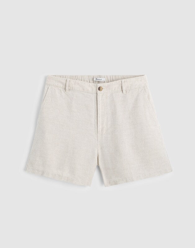 The Zoe Short in 100% Linen OAT