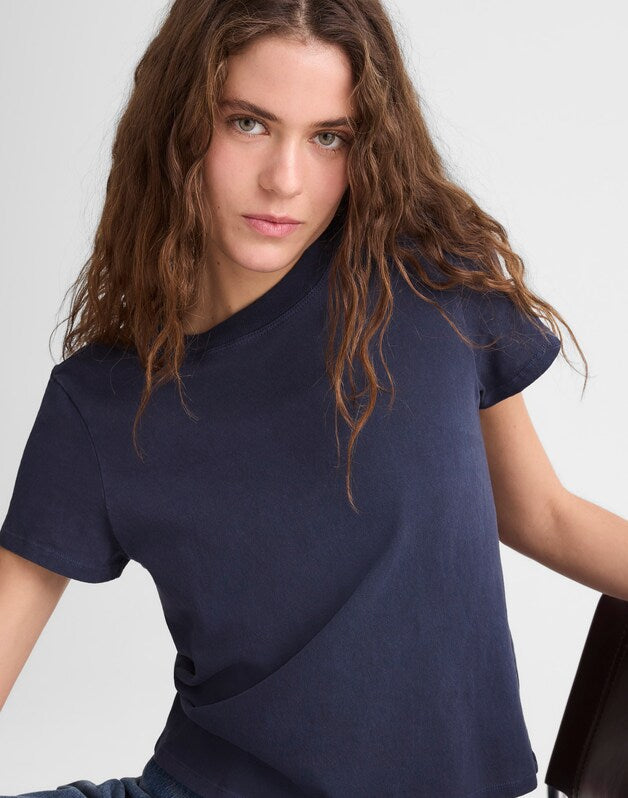 The Relaxed Tee in Vintage Jersey CLASSIC NAVY
