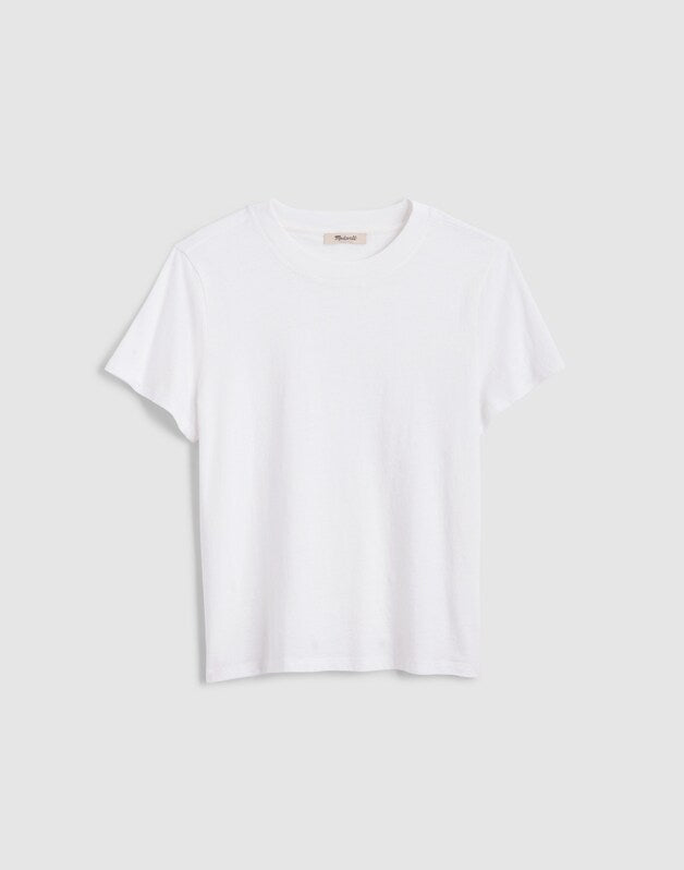 The Relaxed Tee in Vintage Jersey WHITE