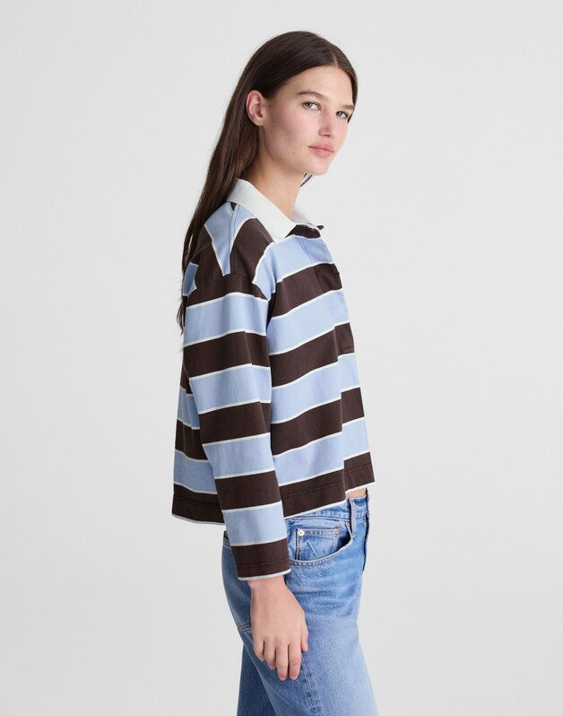 Rugby Polo Shirt TRANQUIL BLUE