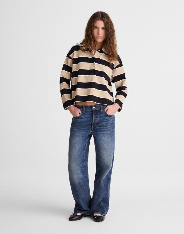 Rugby Polo Shirt FADED KHAKI