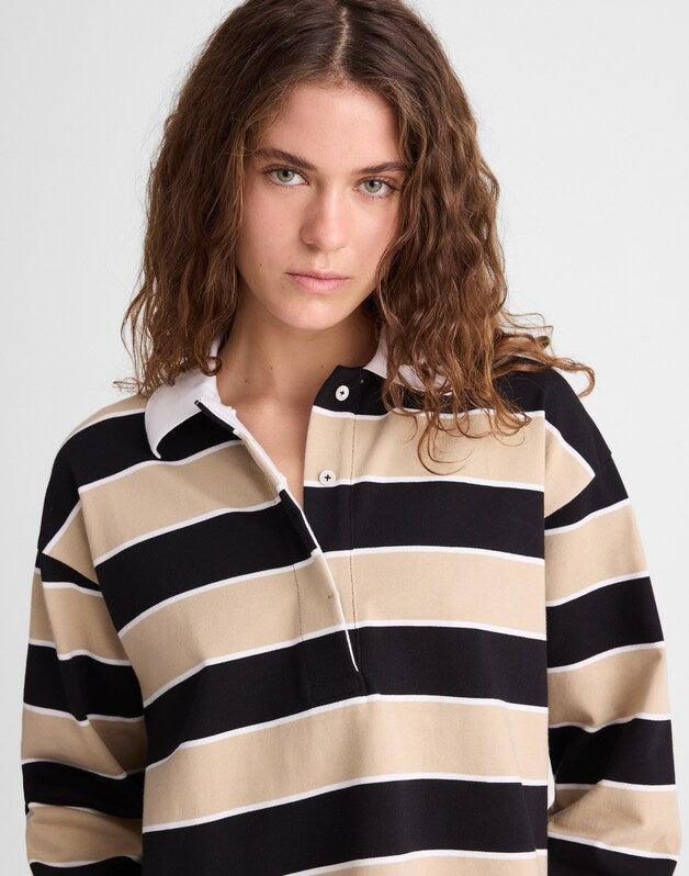 Rugby Polo Shirt FADED KHAKI