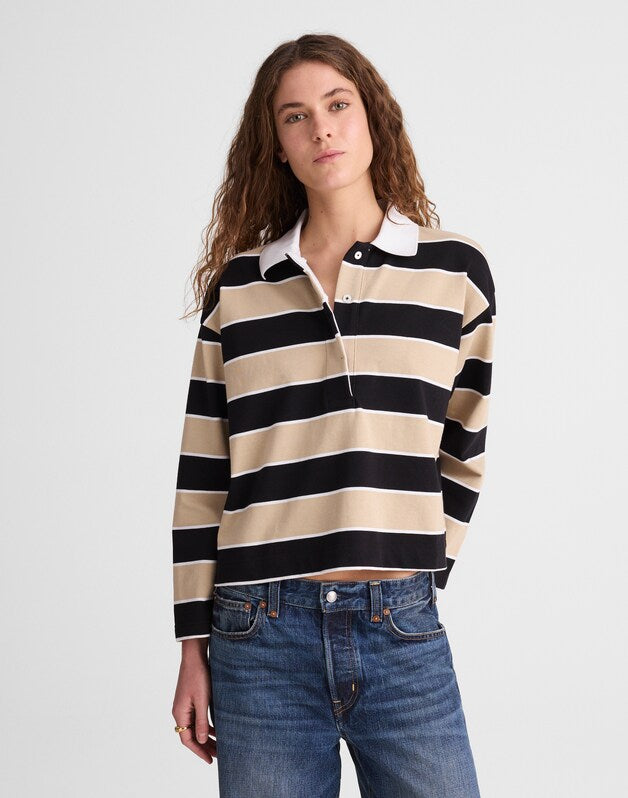 Rugby Polo Shirt FADED KHAKI