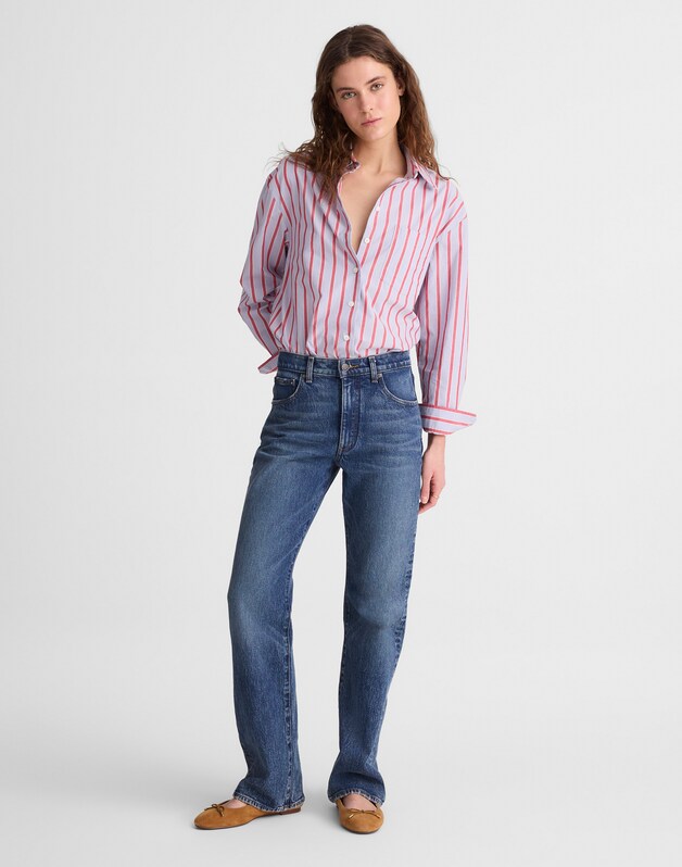 The Easy Shirt in Poplin TRANQUIL BLUE