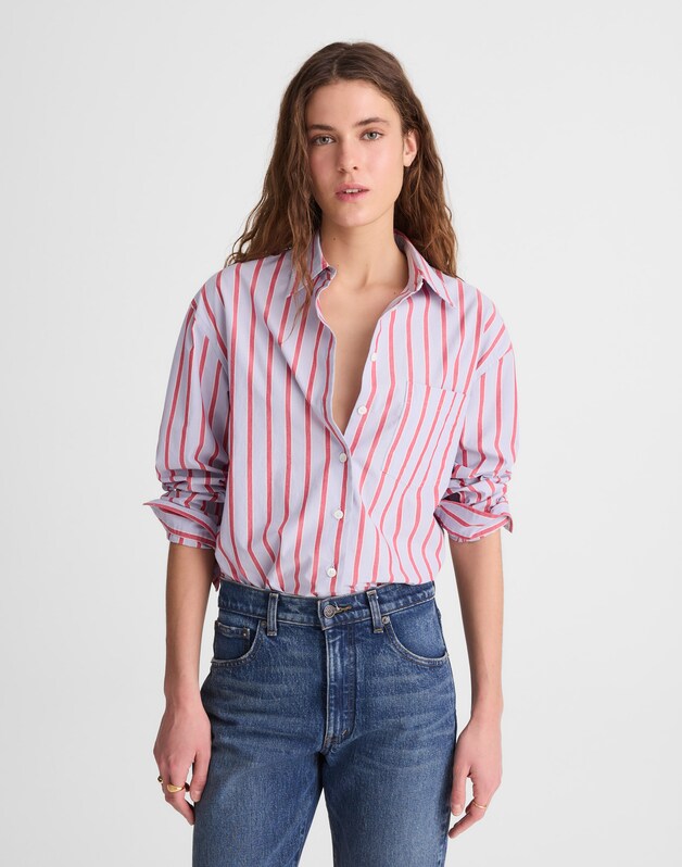 The Easy Shirt in Poplin TRANQUIL BLUE