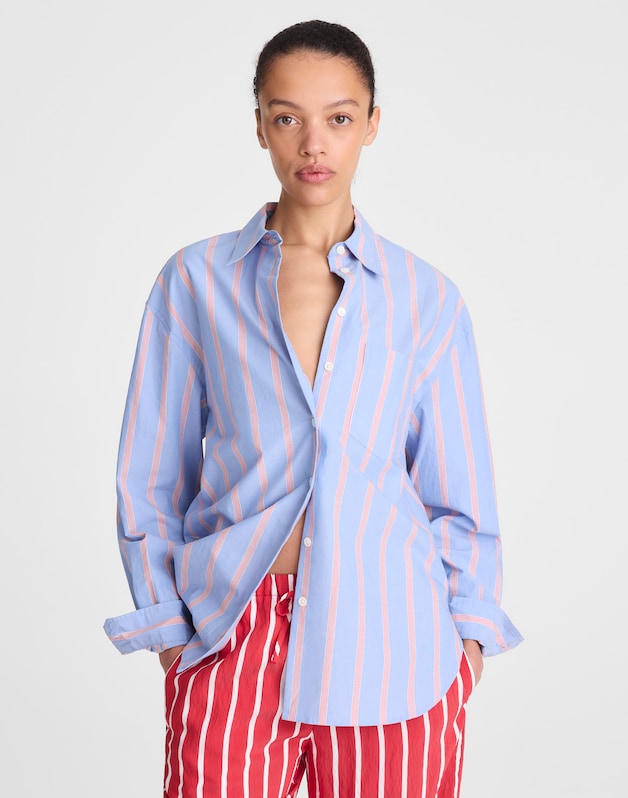 The Easy Shirt in Poplin CALM BLUE