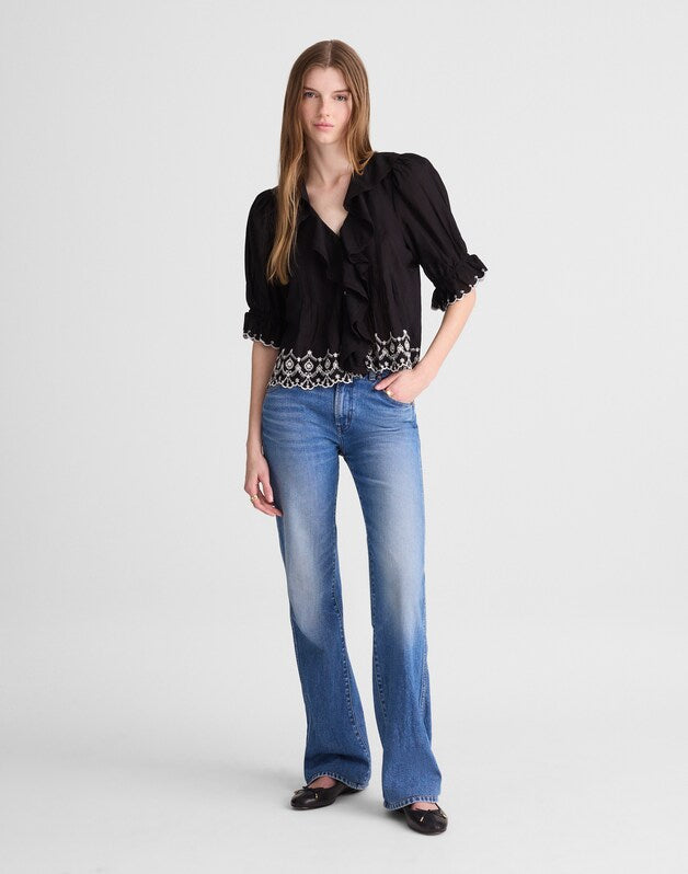 The Blaire Top JET BLACK