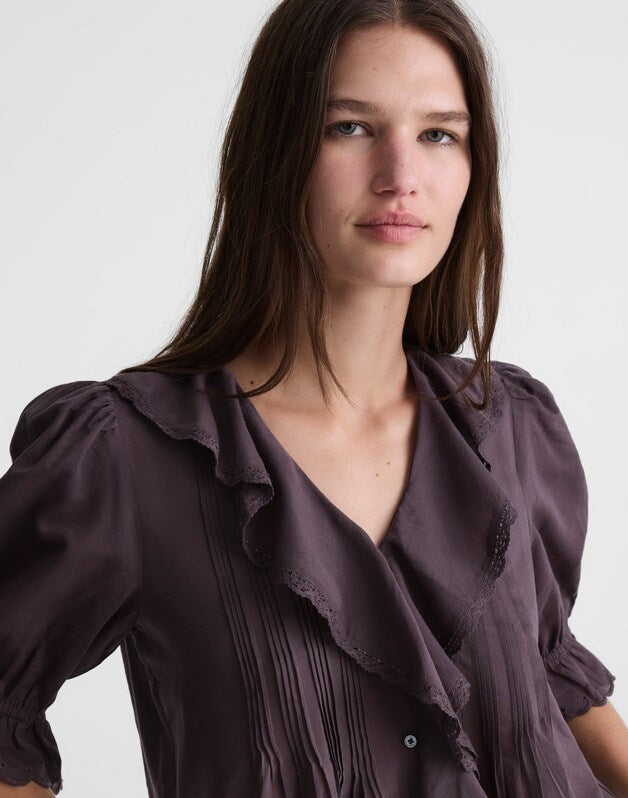 The Blaire Top CHOCOLATE PLUM
