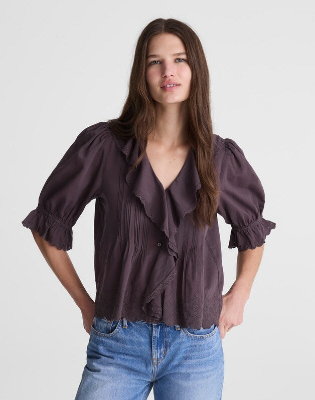 The Blaire Top CHOCOLATE PLUM
