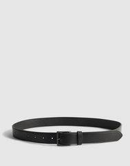 Modern Garrison Leather Belt TRUE BLACK