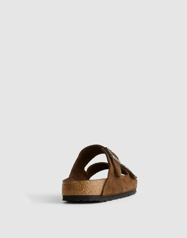 Birkenstock&reg; Arizona Sandal in Suede CARAFE
