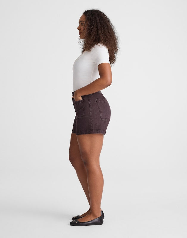 The Curvy Emmy Short CHOCOLATE PLUM