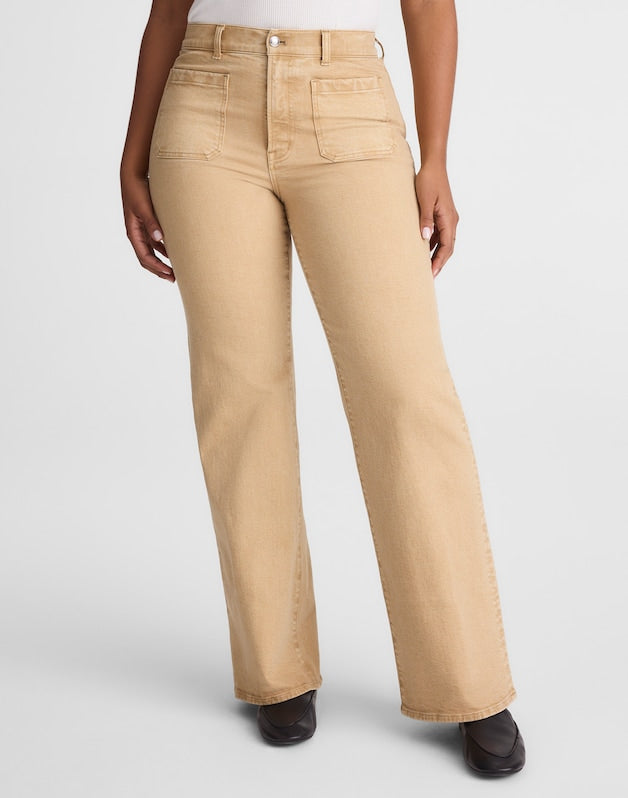 The Curvy Emmy Wide-Leg Pant FAWN