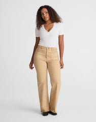 The Curvy Emmy Wide-Leg Pant FAWN