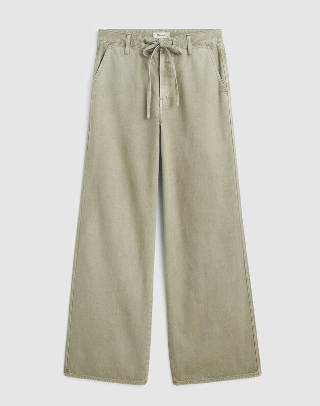 The Curvy Ultimate Wide-Leg Pant in Airy Denim SAGEBRUSH