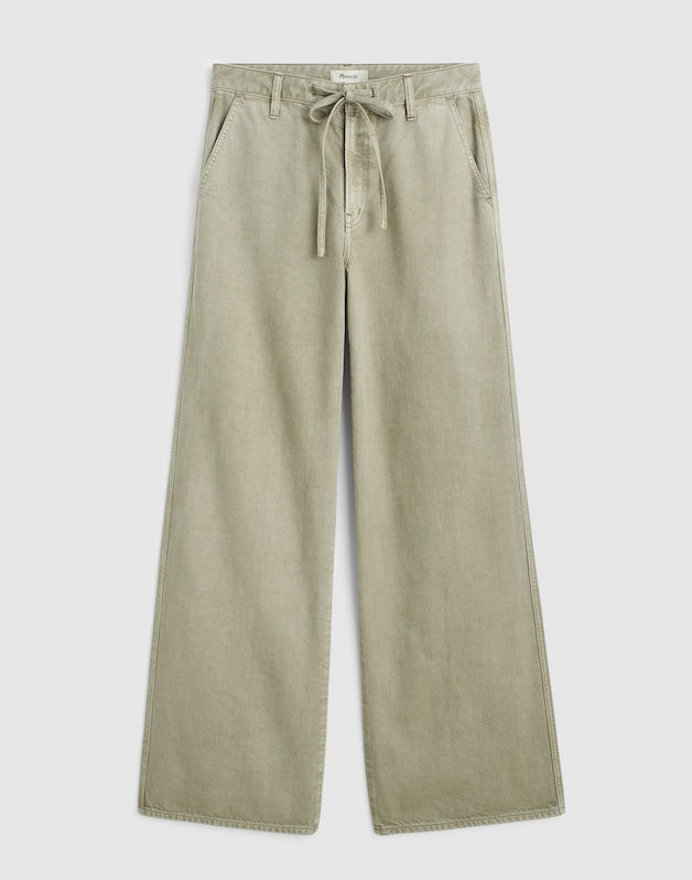 The Curvy Ultimate Wide-Leg Pant in Airy Denim SAGEBRUSH