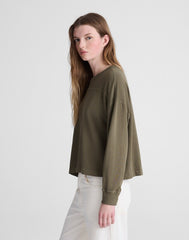 The Relaxed Long-Sleeve Tee FADED IVY