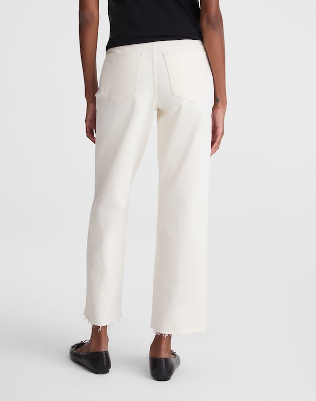 The Maternity Perfect Vintage Wide-Leg Crop Jean in Vintage Canvas VINTAGE CANVAS