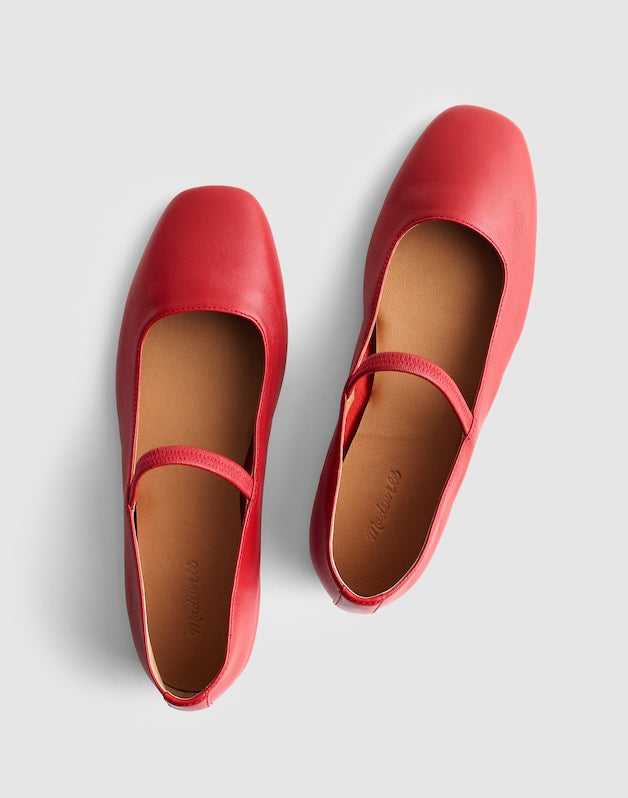 The Greta Mary Jane Flat in SoSoft Leather RD6435