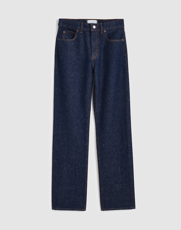 Alexa Chung for Madewell Franny Straight Jean in Rinse Wash RINSE WASH