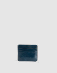 Curved Card Case in Patent Leather TWILIGHT