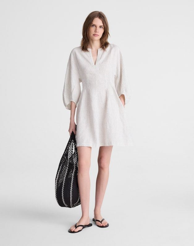 Splitneck Mini Dress LIGHTHOUSE