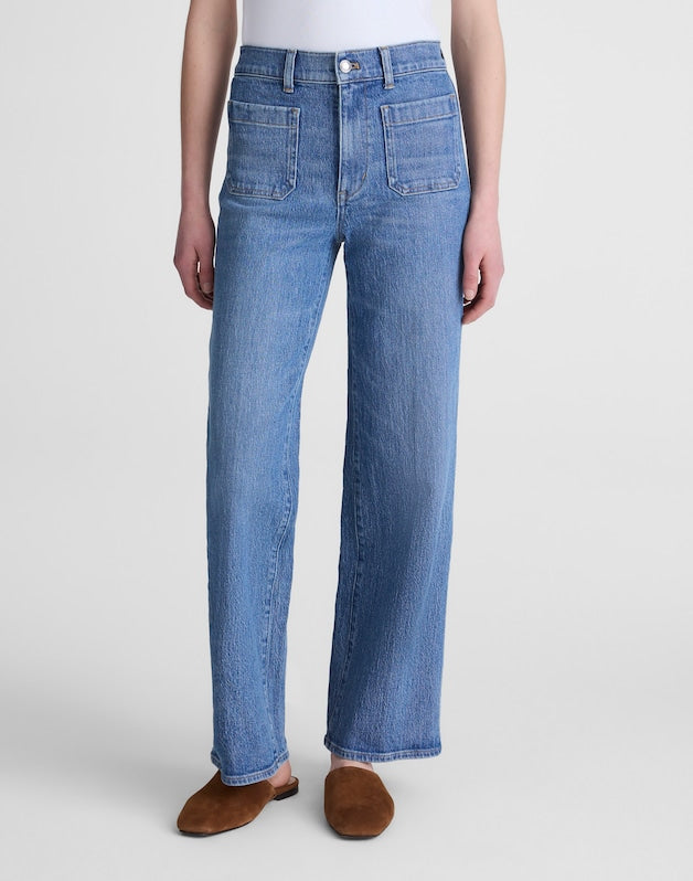 The Emmett Wide-Leg Jean DRIFTWATER WASH