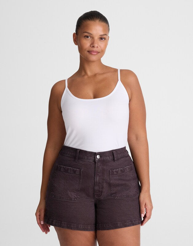 The Plus Emmy Short CHOCOLATE PLUM