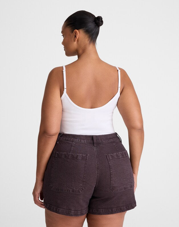 The Plus Emmy Short CHOCOLATE PLUM