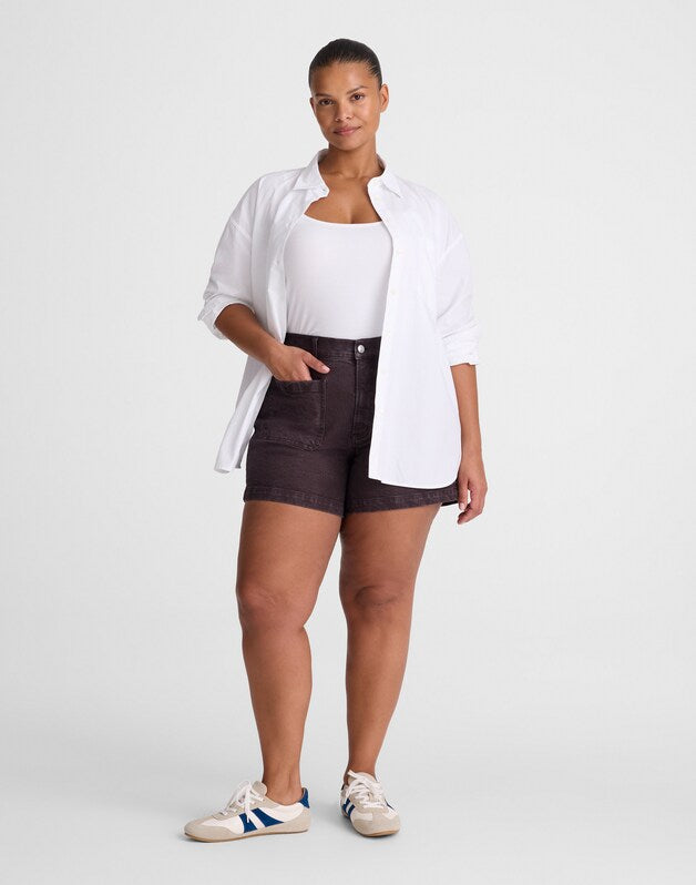 The Plus Emmy Short CHOCOLATE PLUM